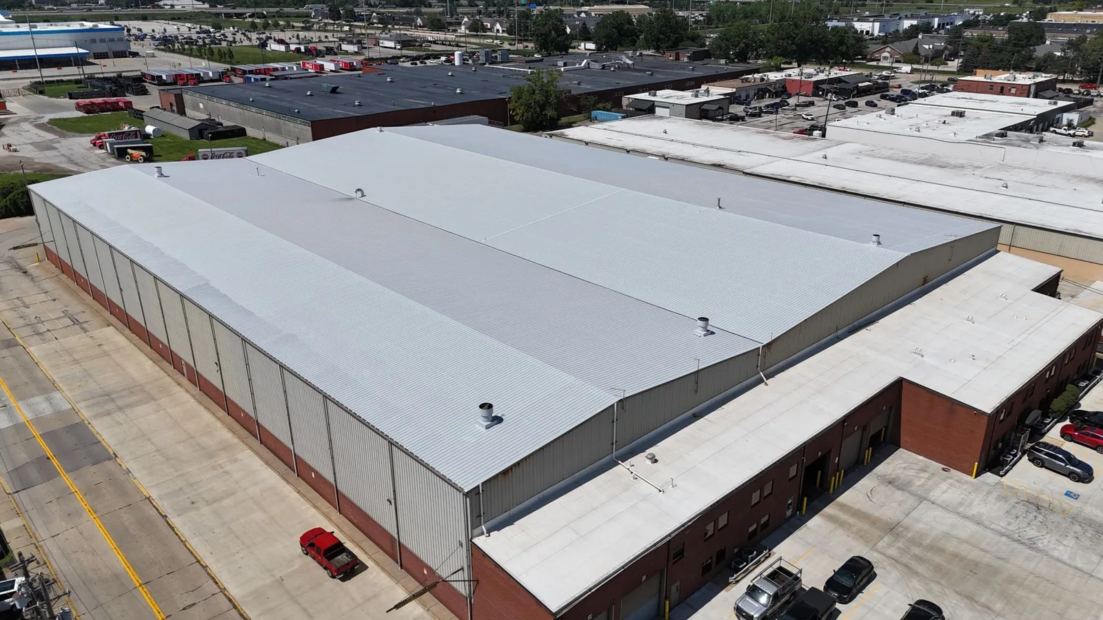 Manufacturing Plant Roofing in Lowell, MA